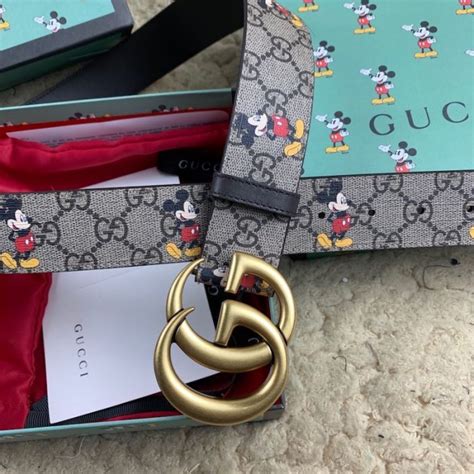 mickey mouse gucci belt price